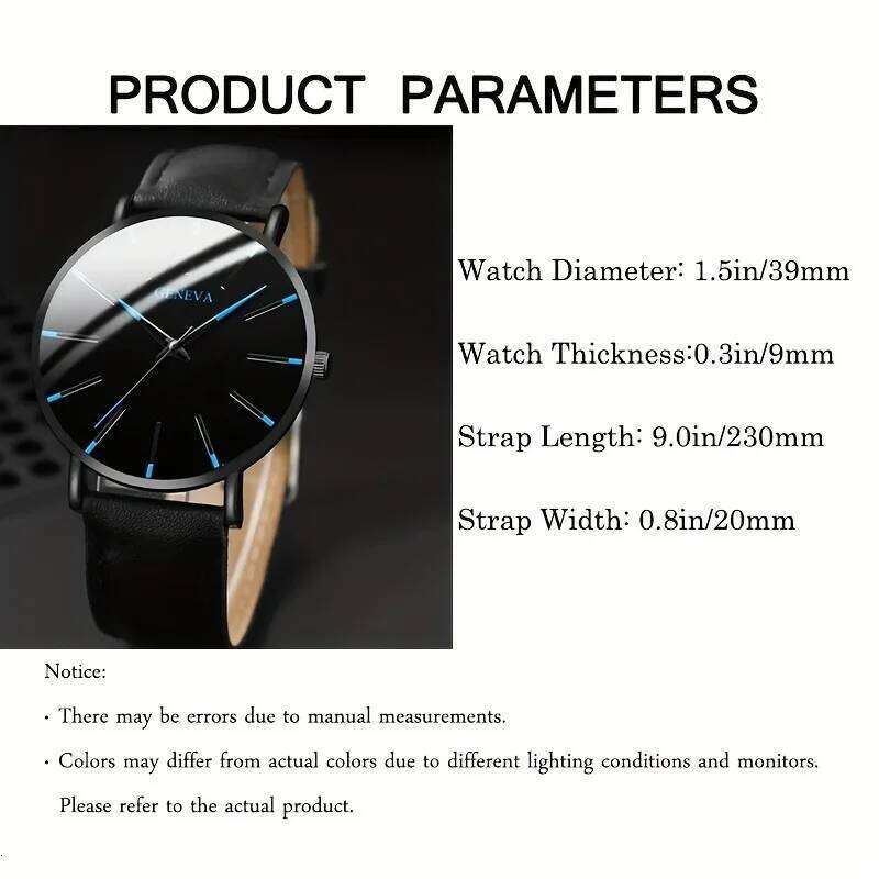free shipping 3PCS/Set Fashion Watch Casual Leather Band Quartz Wristwatch Men Business Watches Bracelet Necklace Set Jewelry Gifts