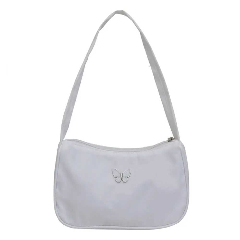 PVC+polyester Handbag The New Butterfly Korean Version Armpit Bag High Capacity Clouds Dumplings Spring and Summer Y250717