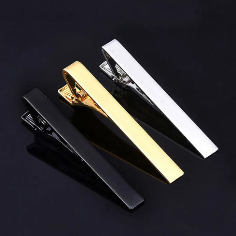 Tie Clip for Men Metal Copper Simple Bar Clasp Practical Necktie Accessories Fashion Mens Classic Clips Clamp Pin Jewelry 250715
