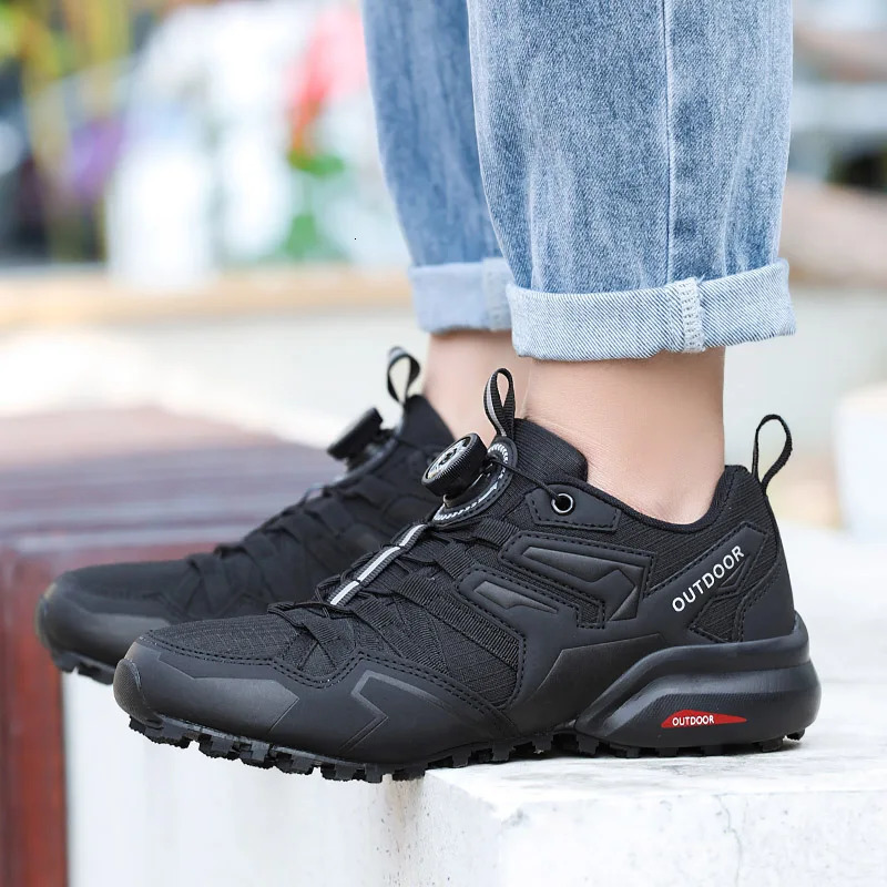 Mens Casual Sports Shoes Size 4047 Rotating LaceUp Outdoor NonSlip Breathable Comfortable Shoes 250717