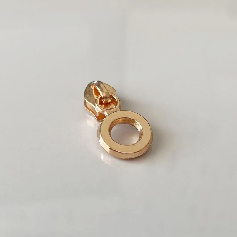 Manufacturer Straight 5 Nylon Ring Zipper Head 3 5 Clothing Luggage Home Textile Nylon Puller Small Ring Puller