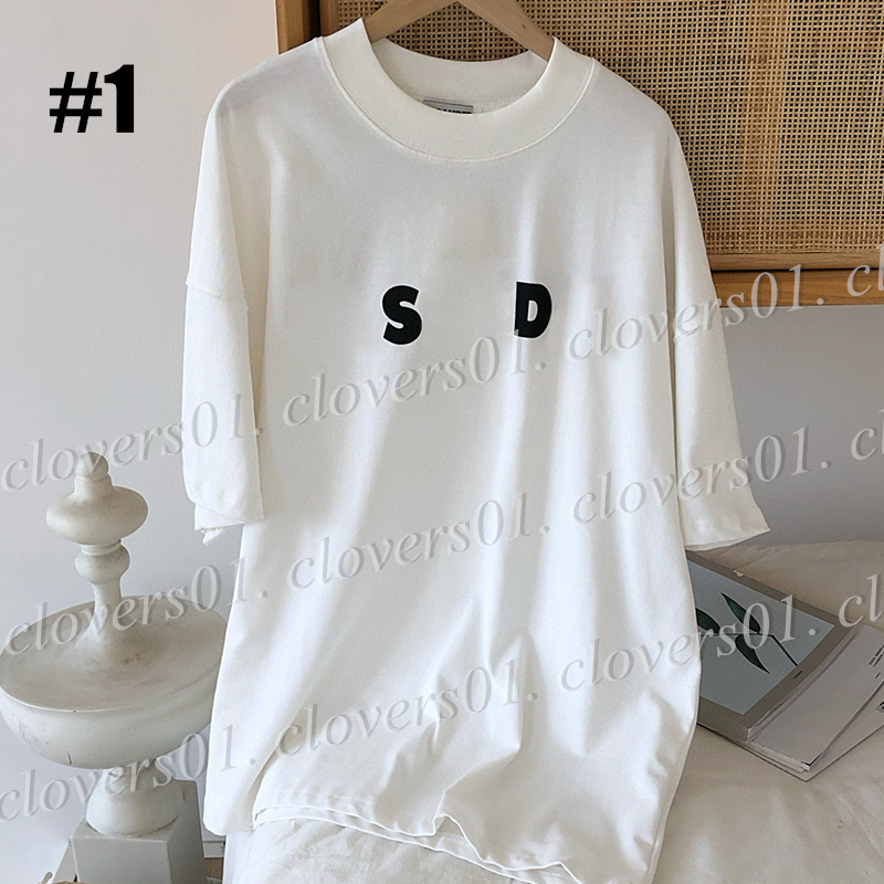 Fashion Clothing Cotton Logo Loose T shirt Short Sleeved T-shirt Dress Skirt S M L