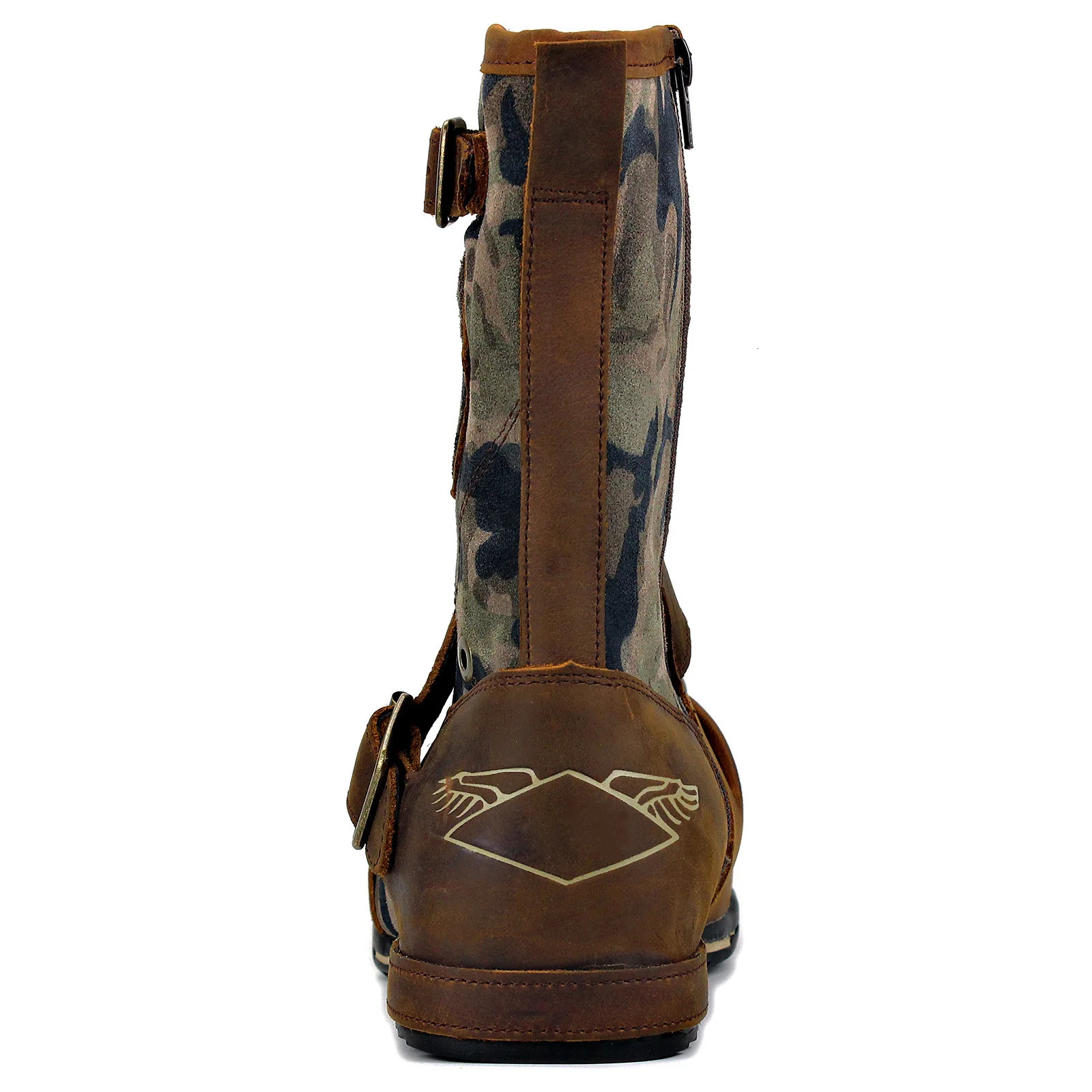 Mens Classic Vintage Handmade Custom Mid-Tall Cowboy Boots Comfortable Hard-wearing Western Boots Men Motorcycle Boots 250715