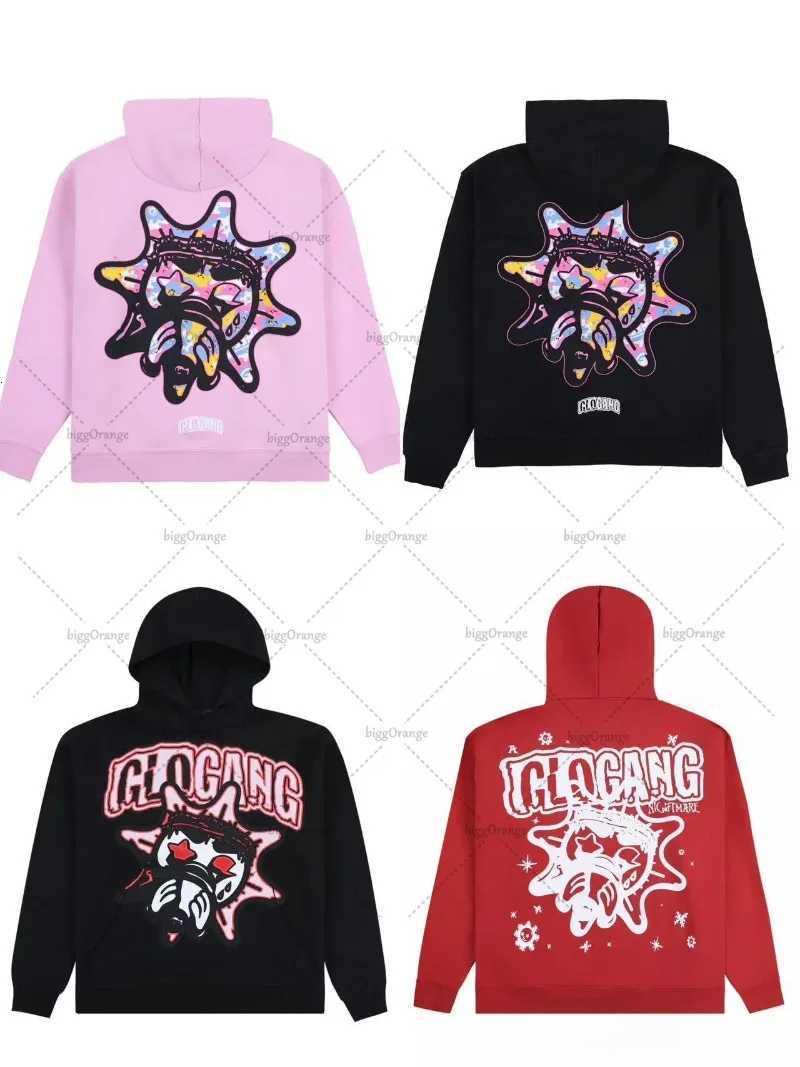 2025 New Hip Hop Retro Street Men Hoodie Fashionable Casual Versatile Hoodie Fashionable Harajuku Oversized Anime Pattern Hoodie X2507181