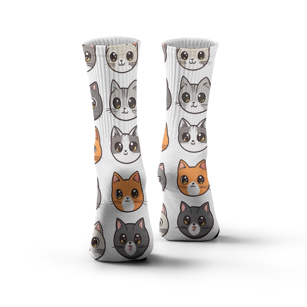 Cute Cat nisex Tube Socks Trendy Feline - Love Vibes C059socks