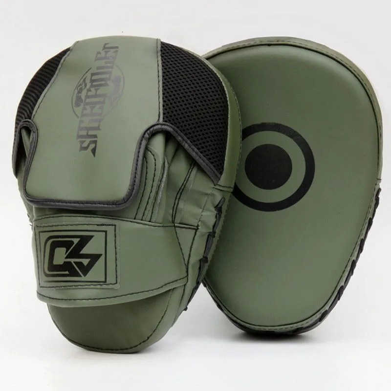 Boxing Hand Target Curved Boxing Pads MMA Target Focus Punching Gloves Thai Strike Kick Shield Hook Jab Pads Kickboxing Training 250717