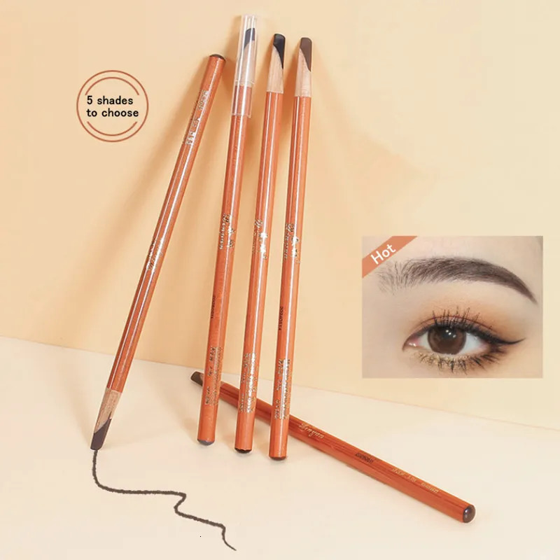 Eyebrow Pen Hard Microblading Brow Definer Enhancers Pencil Waterproof Easy To Apply Makeup Natural Wild Brows Tint 250712