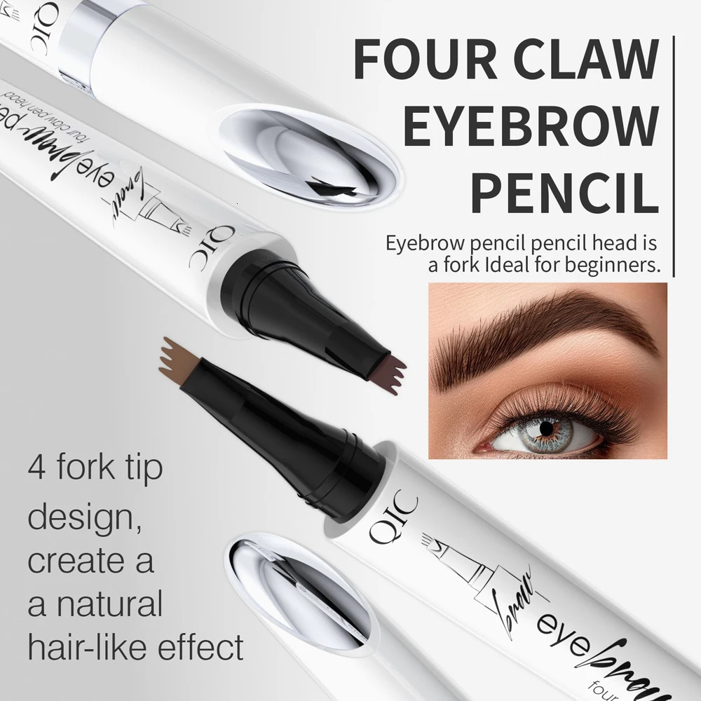 4-Point Eyebrow Pencil Maquillajes Para Mujer Waterproof Liquid Eyebrow Pen Makeup Long Lasting Makeup Micro-blade Brow Pencil 250712