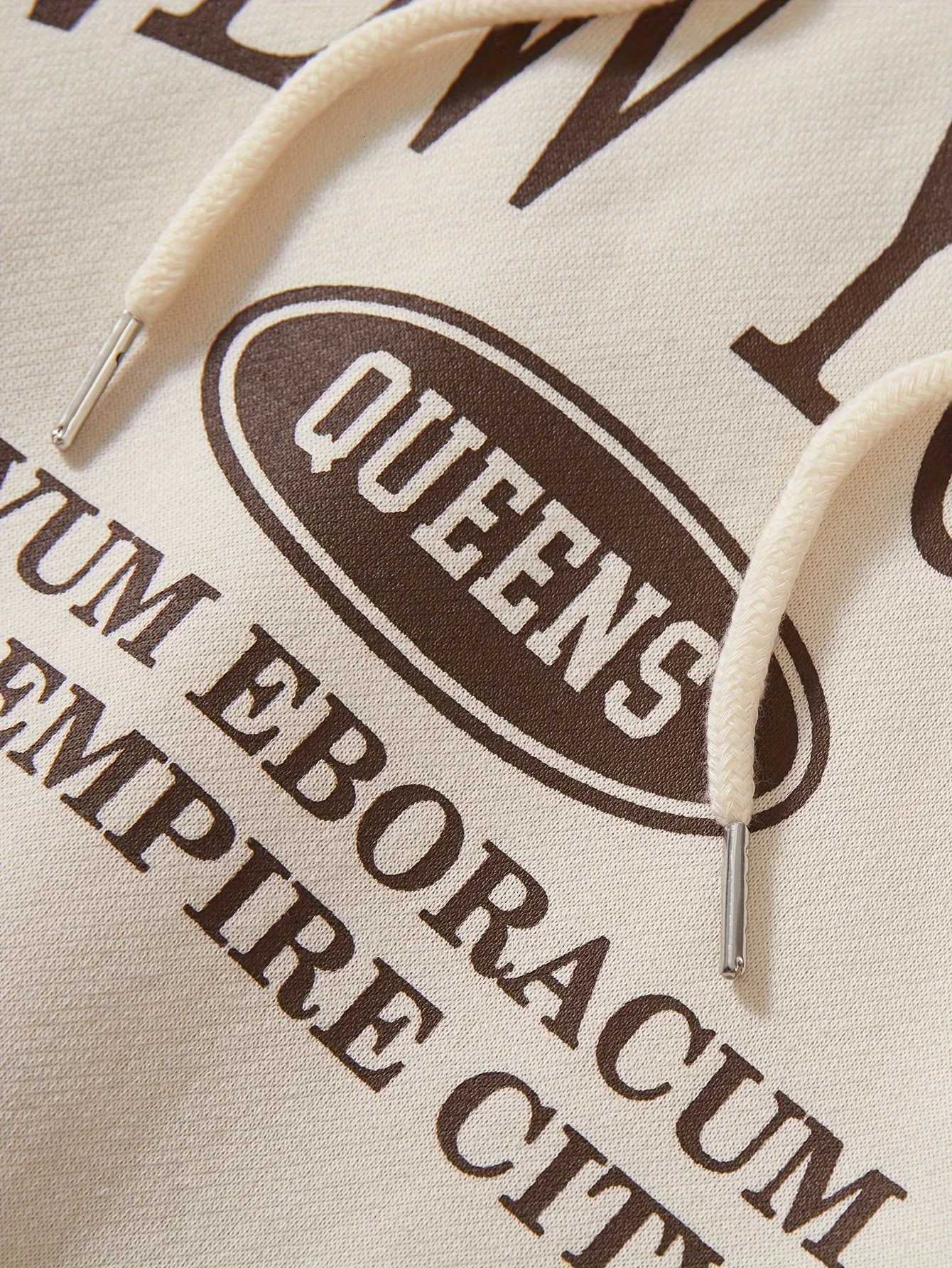 New York Queens Letter Printed Hoodies Street Fashion Women Sweatshirts Fce Soft Pullover Crewneck Loose Fe Tops Clothes XJ250717