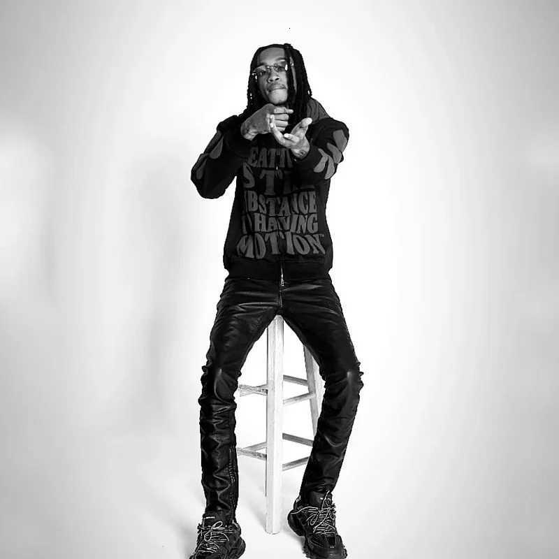 2K Clothes Foam Printed High Street Hip-Hop Loose Zipper Hoodie Men Gothic Harajuku Casual Street Oversized Sweatshirt Unisex XJ250714