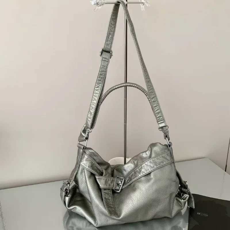 Soft Leather Tote Bag for Women Shoulder Bags Motorcycle Crossbody Bag for Women Designer Bags Purse and Handbags Z250718