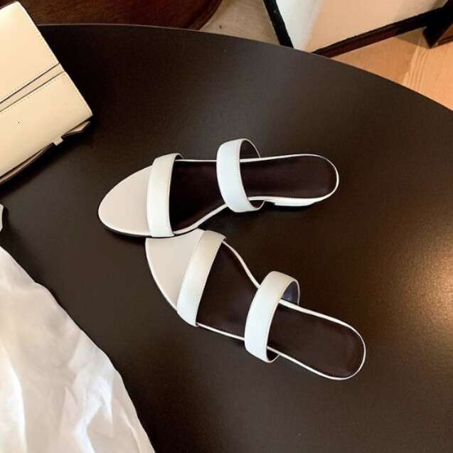 Su Yinyin Summer New High Heel Sandals Women, Suitable for Outerwear, Pair with Dresses, High-End Feel, Elegant Slippers, Fairy Style