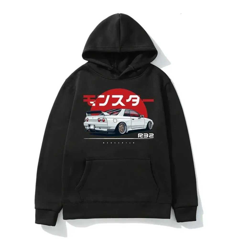 2025 The r32 monster background line Print men/women knock on occasional sweatshirt popular sweatshirt S-3XL fashion XJ250714