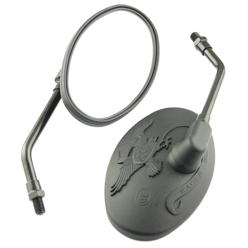 1 pair of motorcycle rearview mirrors for Honda STEED400 VT400 VT500 VT600 VT700 VT750 VT800 Shadow 400 500 600 700 750 800