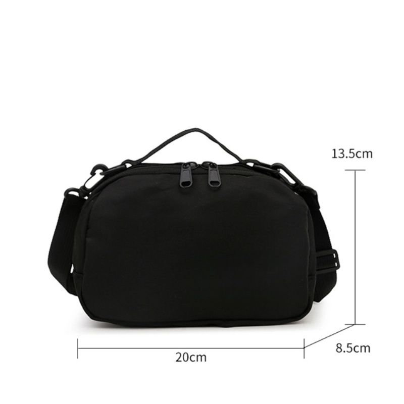 Outdoor bags women crossbody bag canvas waistpacks fashion casual multifunctional wearproof backpack large capacity student commute daypack unisex dai