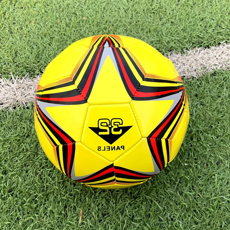Men retro soccer balls size 5 top quality champion ball 24 25 league final granules slip resistant child adult training football sports outdoors wearp