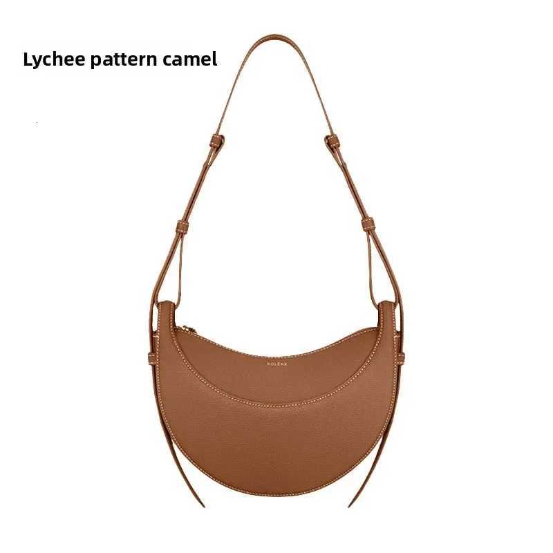 French niche design single shoulder crossbody bag crescent bag Z250718