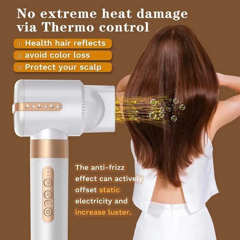 Professional 7 in 1 Auto Wrap Hair Dryer 1400W Powerful Straightener Hot Brush Hot Comb Hair Multi Style High Speed Curling Iron W250718