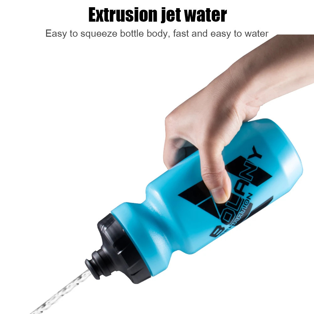 610ml Cycling Water Bottle With Holder Cage Screws Set Outdoor Fitness Sports Bicycle bidon ciclismo 250717