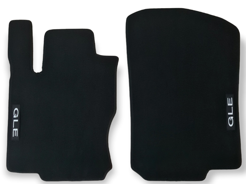 Front Car Floor Mats Velour For Mercedes GLE Coupe Auto Liners Waterproof Carpet