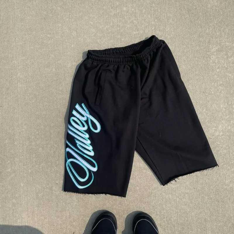 Hip-hop Harajuku High Street Trend Brand Oversized Sports Shorts Men Y2K 2025 New Summer Casual Retro Rock Loose Wide Legs Women W250718