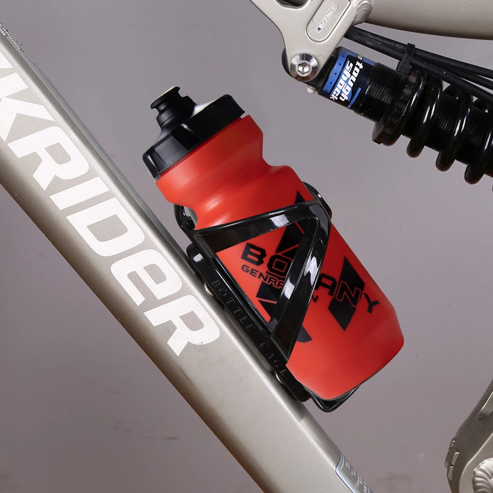 610ml Cycling Water Bottle With Holder Cage Screws Set Outdoor Fitness Sports Bicycle bidon ciclismo 250717