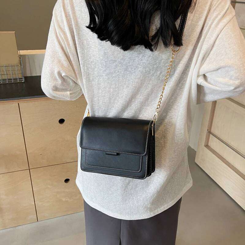 Handbags Brand Design Crossbody Bags For Women Shoulder Ladies Wide Strap Messenger Bag Small Flap Purse