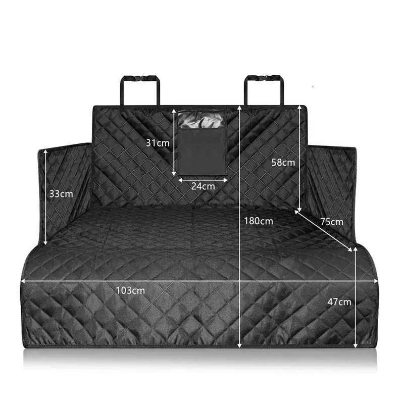 Waterproof Dog Car Seat Cover Trunk Case Dog Car Transporter Travel Mat Pad Dog Carriers Hammock For Small Medium Large Dogs 250715