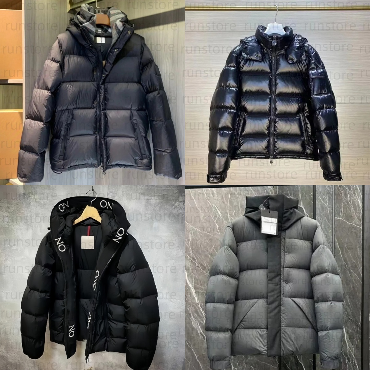 Designer Coats Men Hooded Down Jacket Women Puffer Jacket Down Parkas Winter Jacket Men Male jackets Women Letter Black Warm Coats M-5XL