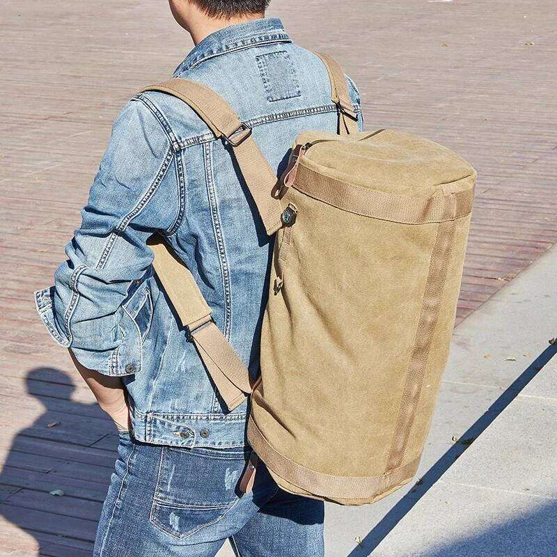 Canvas Travel Bags Men Handbag Male Designer Large Capacity Leisure Shoulder bag Man Multifunction Mountaineering weekend bolsa