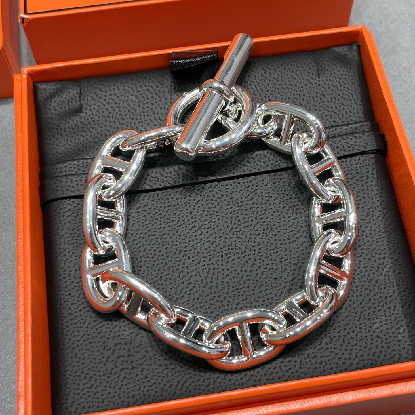ADITA Chaine Bracelet for woman designer necklace couple for man silver classic style Vintage highest counter quality European size anniversary gift 058