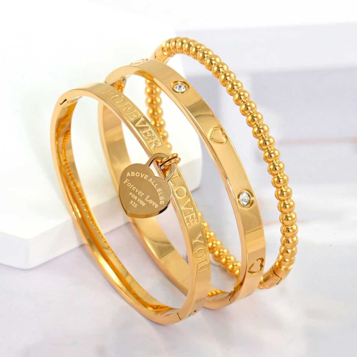 StainlESS Steel Stackable Jewelry Sets for Mens Daily Wear Gift for Girlfriends BirtHDay Gifts X250718