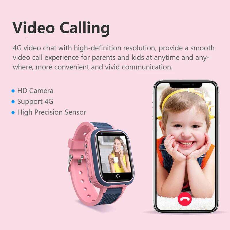 LT21 4G Smart Kids GPS WIFI Video Call SOS IP67 Waterproof Child Smartwatch Camera Monitor Tracker Location Phone Watch free shipping