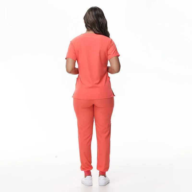 Hot Sale Medical Scrubs Uniform New Doctor and Nurse Uniform Durable Dental Pediatric Quick-Dry Healthcare services Set 42109 Z250718