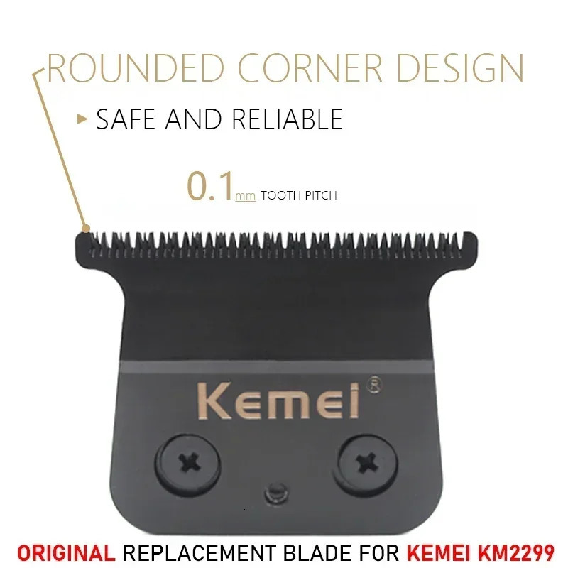 Original Replacement Blade for Kemei KM2299 Clipper Professional Hair Trimmer Cutting Knife Head Parts Accessories 250716
