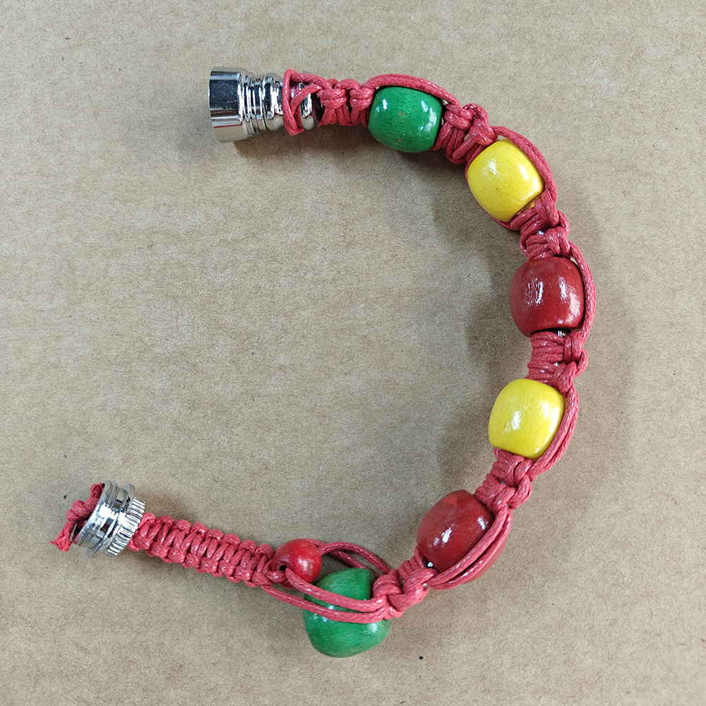 Beaded Bracelet Pipe Portable Hidden Filter Metal Cigarette Holder Household Smoking Accessories 28CM