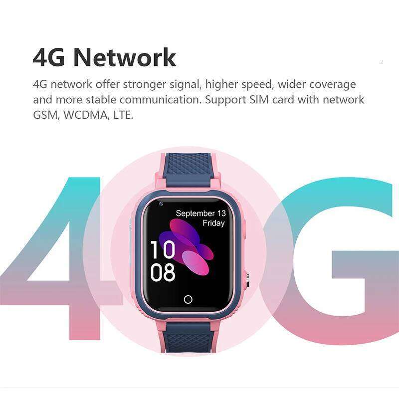 LT21 4G Smart Kids GPS WIFI Video Call SOS IP67 Waterproof Child Smartwatch Camera Monitor Tracker Location Phone Watch free shipping