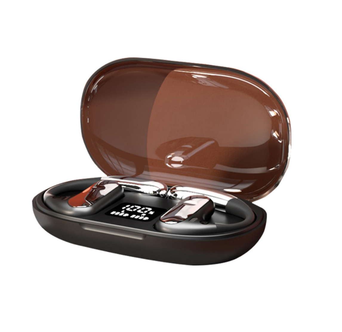 Non-in-ear private model Bluetooth headphones, wireless non-bone conduction ultra-long battery life, noise-canceling over-ear sports headphones