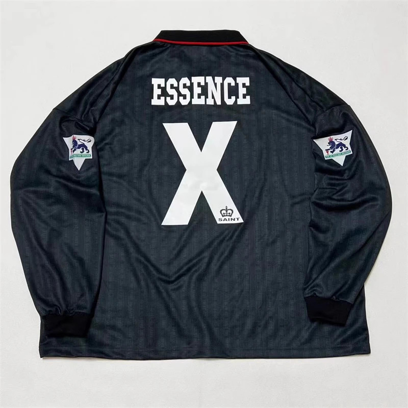 Polo Collar Saint Long Sleeve TShirt Men Women 1 Quality Oversized Tshirt ss Casual Tops Tee 250717