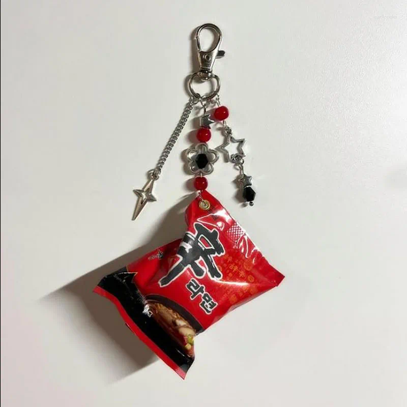 Keychains Handmade Buldak Ramen Aesthetic