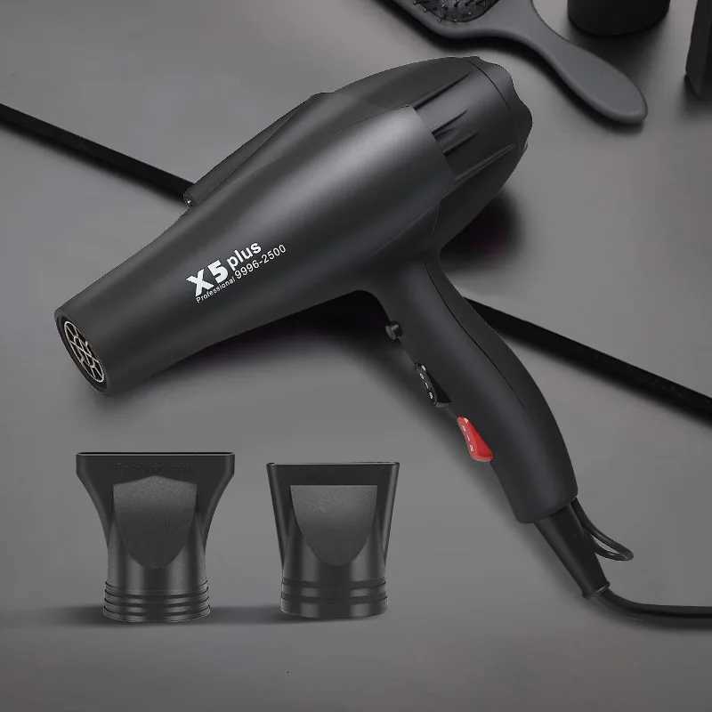 5/6 Plus New Negative Ion Hair Dryer 2400W High Power Strong Wind Speed Dryer Home Electric Hair Dryer Gift Box Packaging W250718