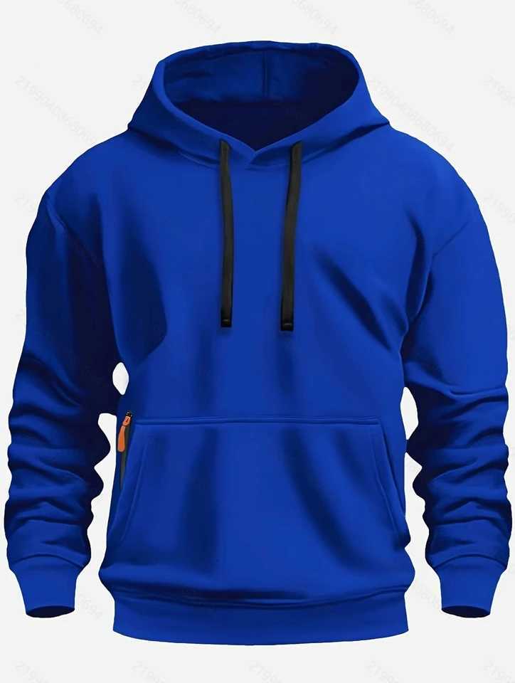2025 Mens Hooded Hoodie Spring and Autumn Style Trendy Hooded Casual Sports Fashion for Young Men Comfortable and Versatile XJ250714