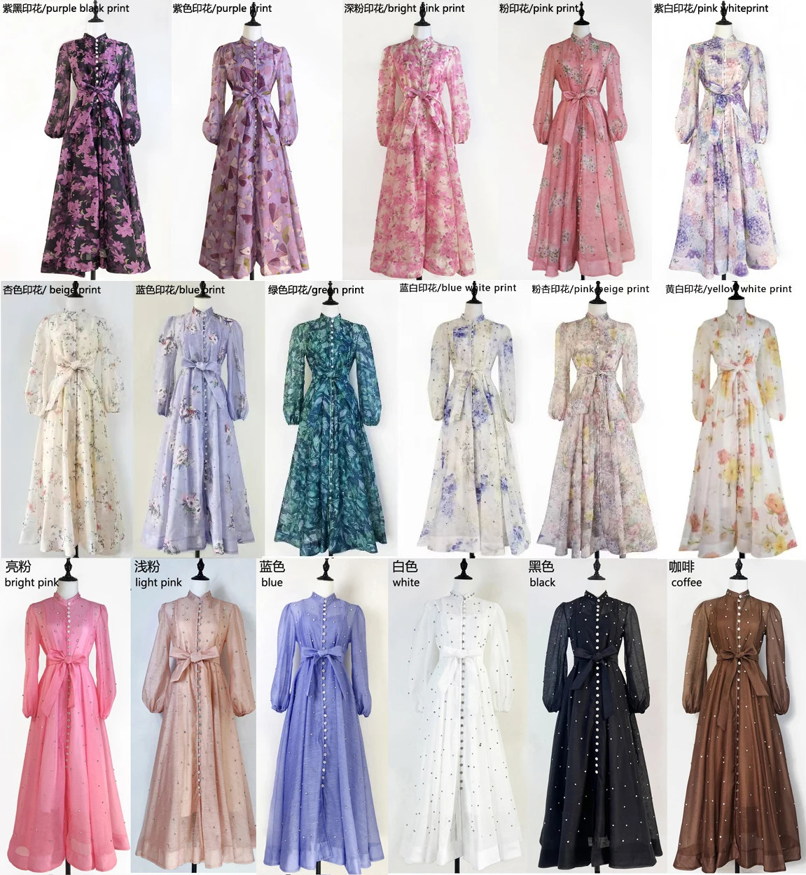 Tingfly Runway Crystal Single Breasted Maxi Long Dresses Lady Elegant Party Dinner Dresses Retro Clothings 250717