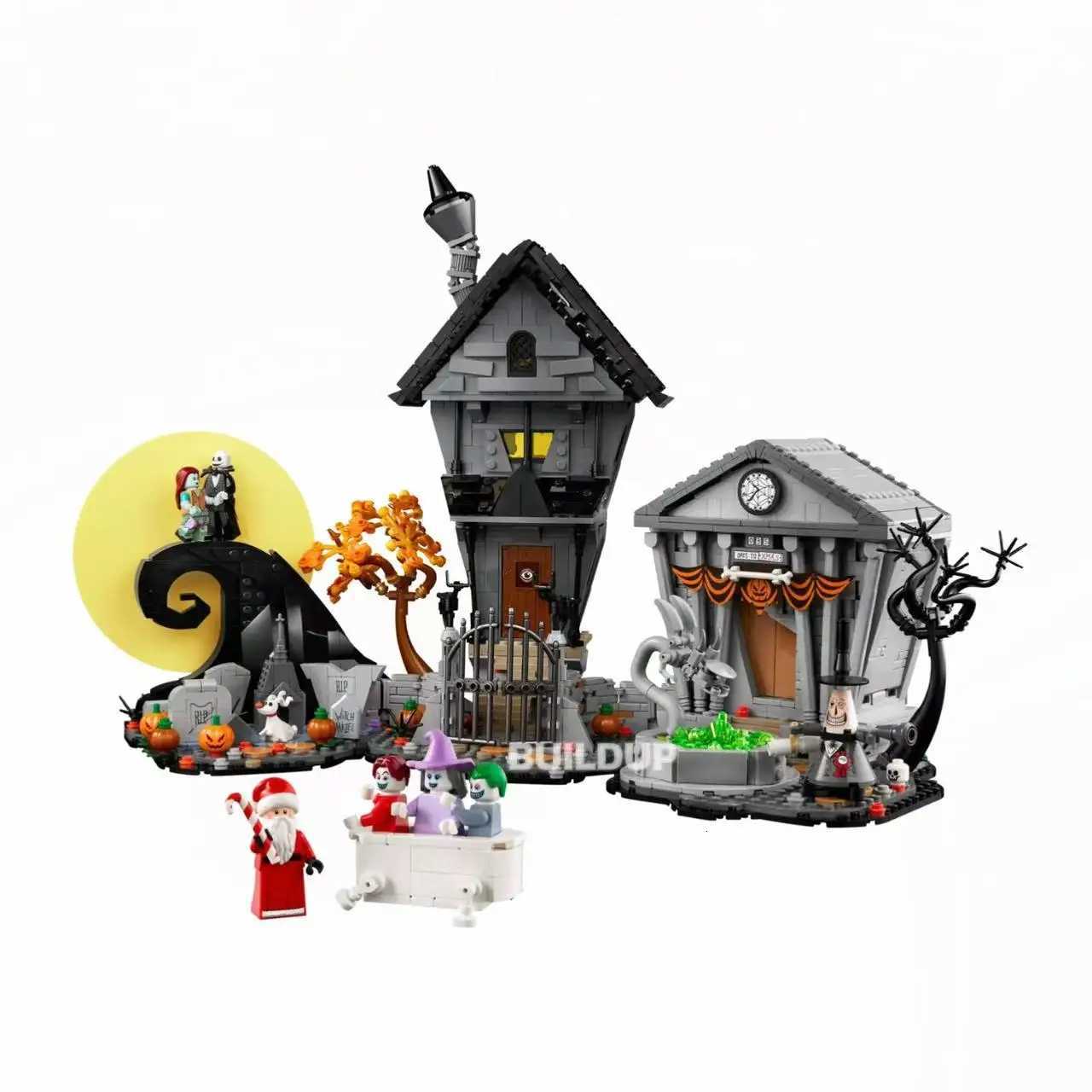 MOC 21351 Christmas Nightmare House Building Set 2193 Pieces Educational Toys for Kids Christmas Gifts Birthday Gifts Z250718