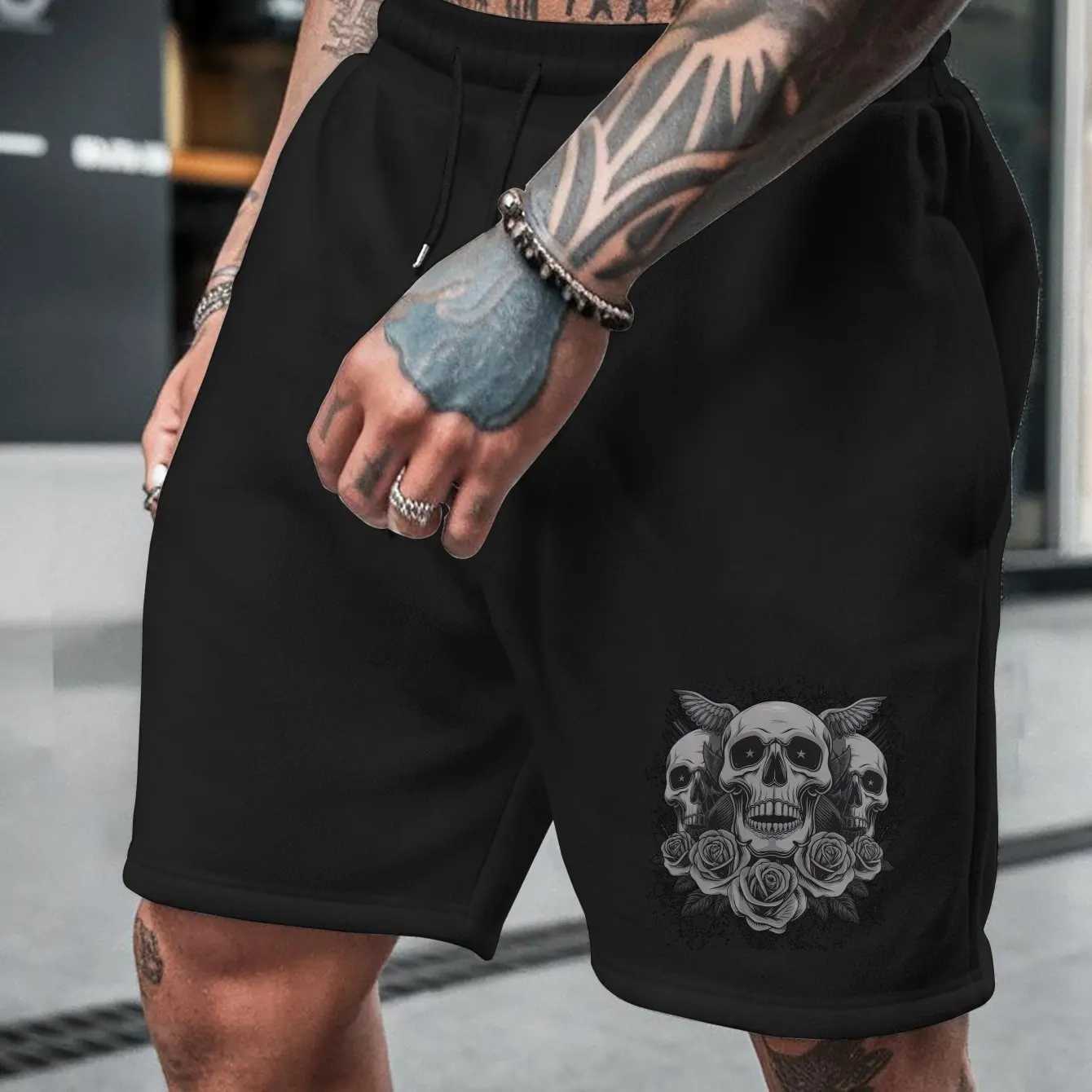 High-quality Shorts Mens 2025 Summer New Fashion Trend Five-point Pants Comfortable Versatile Sweatpants Casual Loose Shorts W250718