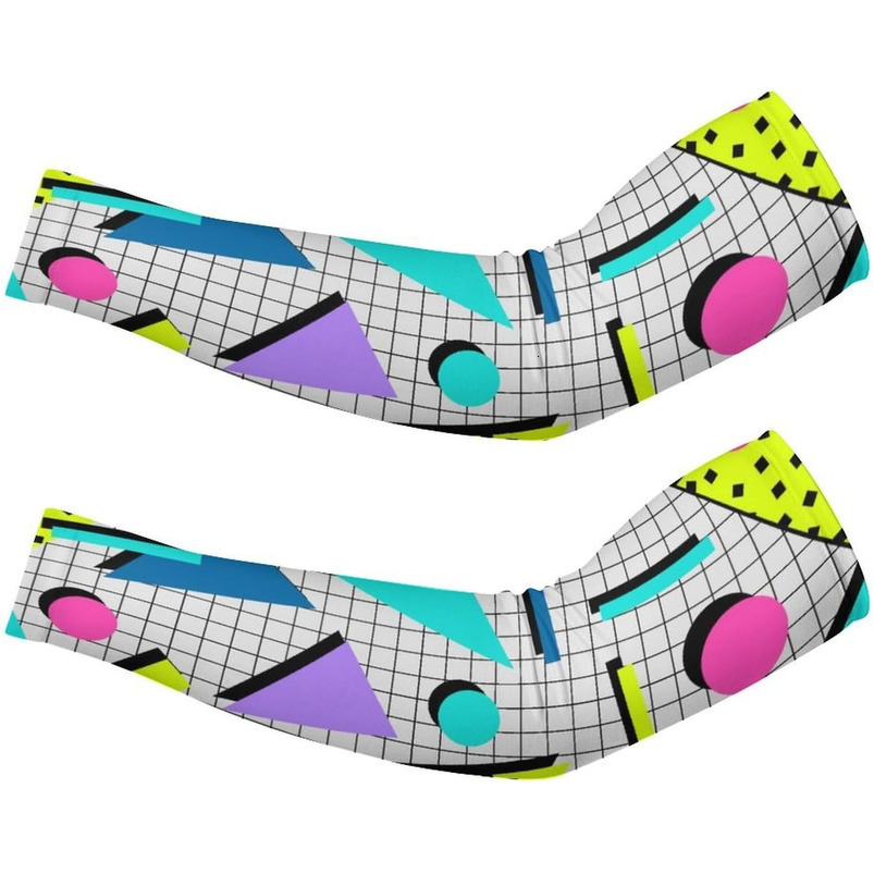 Funny Retro UV Protection Ice Silk Sunscreen Sleeve, Outdoor Summer Sports wholesalers