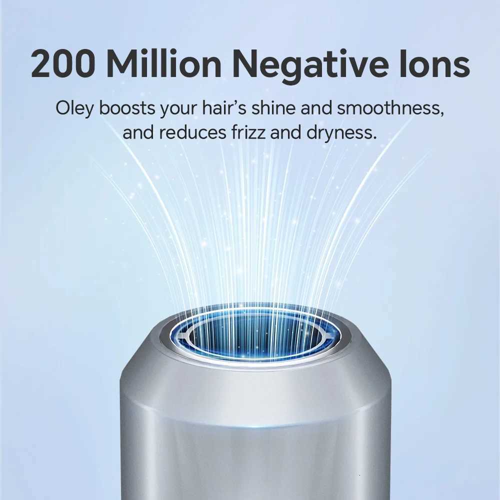 000 High-Speed Hair Dryer 900 Lightweight Powerful Brushless Motor Low Noise Quick Dryer Negative Ionic Blow Dryer W250718