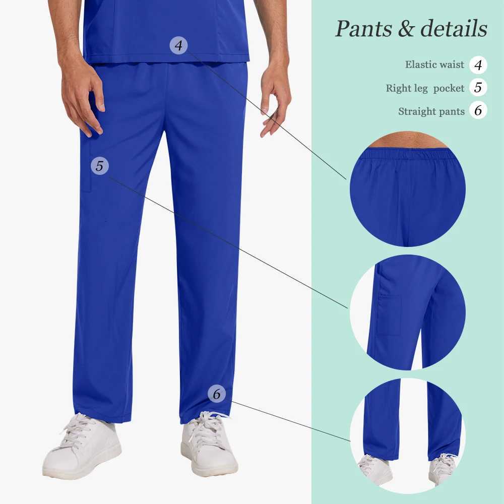 Nursing Scrubs Medical Uniform Scrub Sets Pediatric Nursing Physician Work Uniform Hospital Outpatient Doctor Nurse Scrub Unisex Z250718