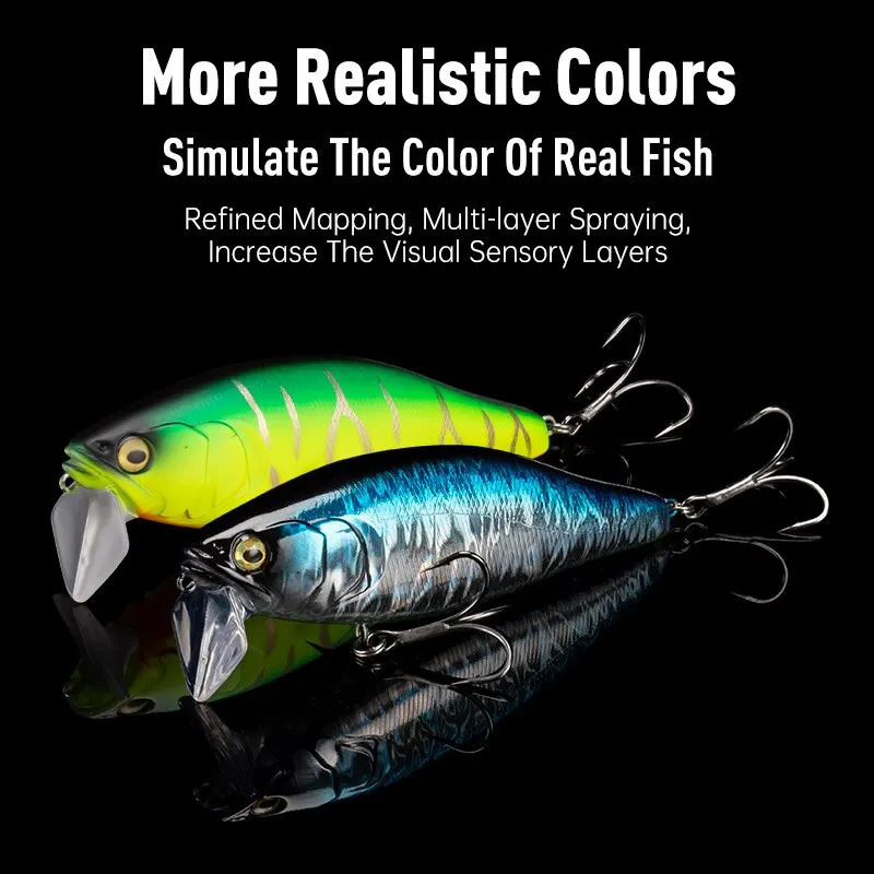 IJACK Minnow Fishing Lures 1077mm 30g Floating Swimming High Quality Hard Baits Noise System Wobblers For Bass Pike 250708