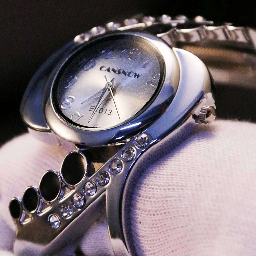 free shipping New Design Women Bangle Wristwatch Quartz Crystal Relojes Rhinestone Fashion Female Watches Hot Sale Eleagnt Mujer Wat